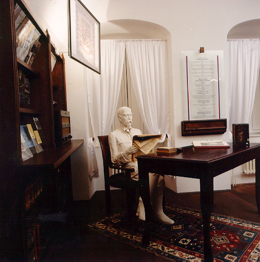 Záběr z expozice T.G.Masaryk a rodný kraj, Masarykovo muzeum v Hodoníně, 509x513, 86.81 KB