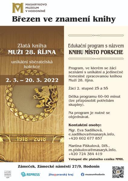 Knihu místo porche-plakát, 424x600, 53.97 KB