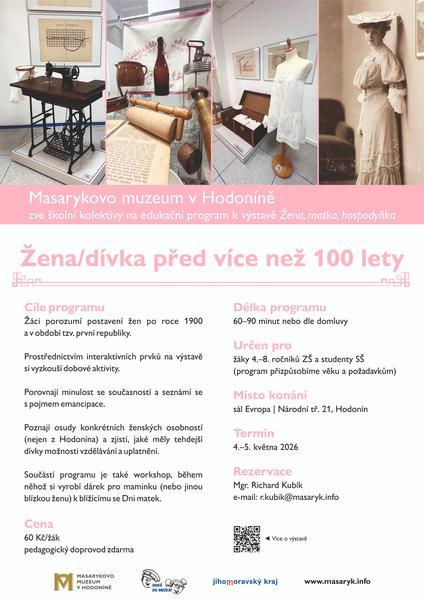 Leták - EDU pro školy - Žena, dívka před více než 100 lety.jpg, 424x600, 44.08 KB
